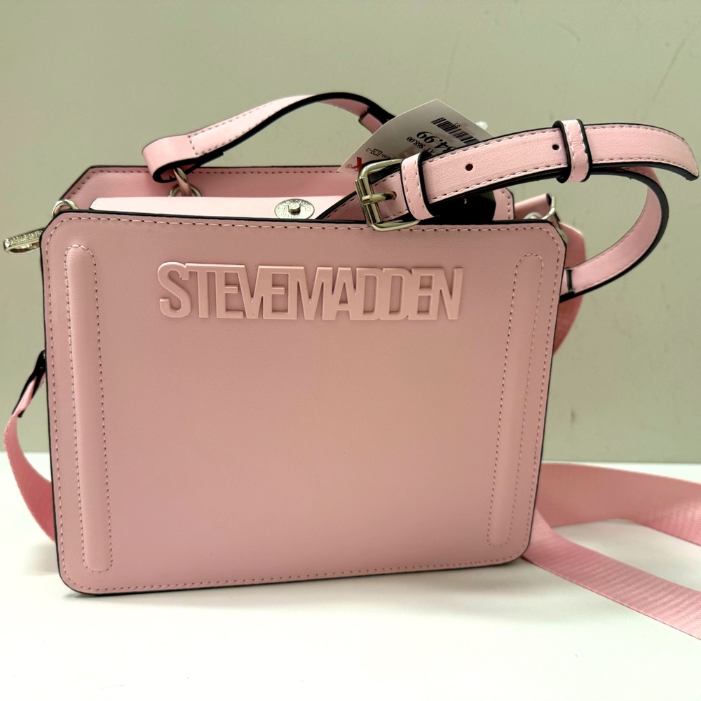 Steve Madden Pink Crossbody Bag with Coin Purse – Gently Used